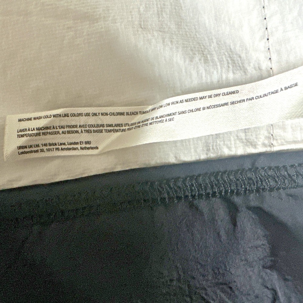 Free People Movement Size M/L Peace Out Backpack Parachute Jacket Ivory Combo - Picture 10 of 15